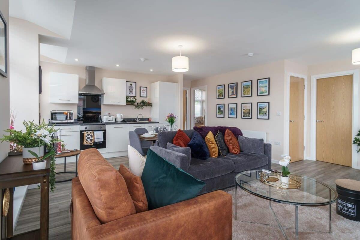 2 Bedroom Modern Apartment In Manchester Bagian luar foto